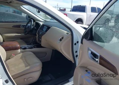 2017 Nissan Pathfinder Platinum from USA, damaged, VIN 5N1DR2MN6HC682803